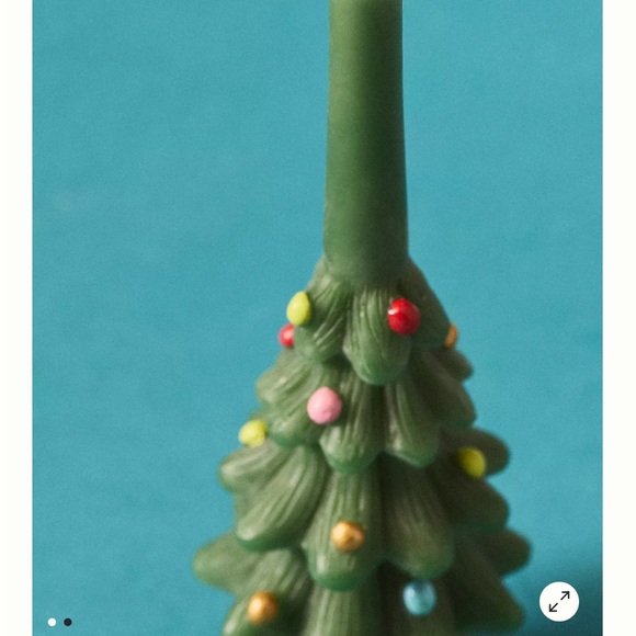 Anthropologie NWT Christmas Festive Tree Decorative Shaped...